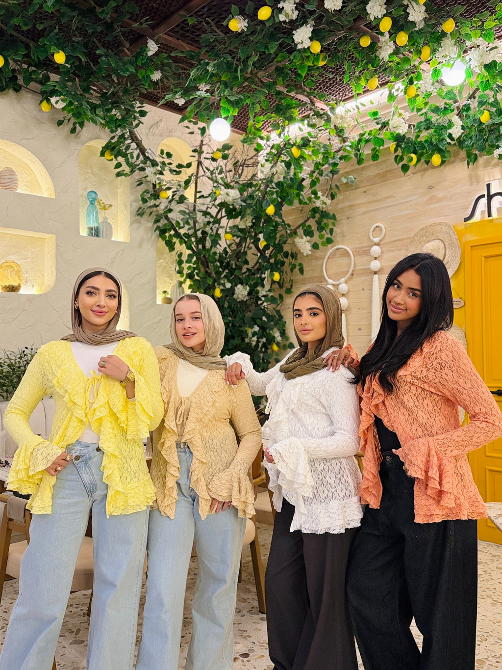 The lace Ruff Cardigan