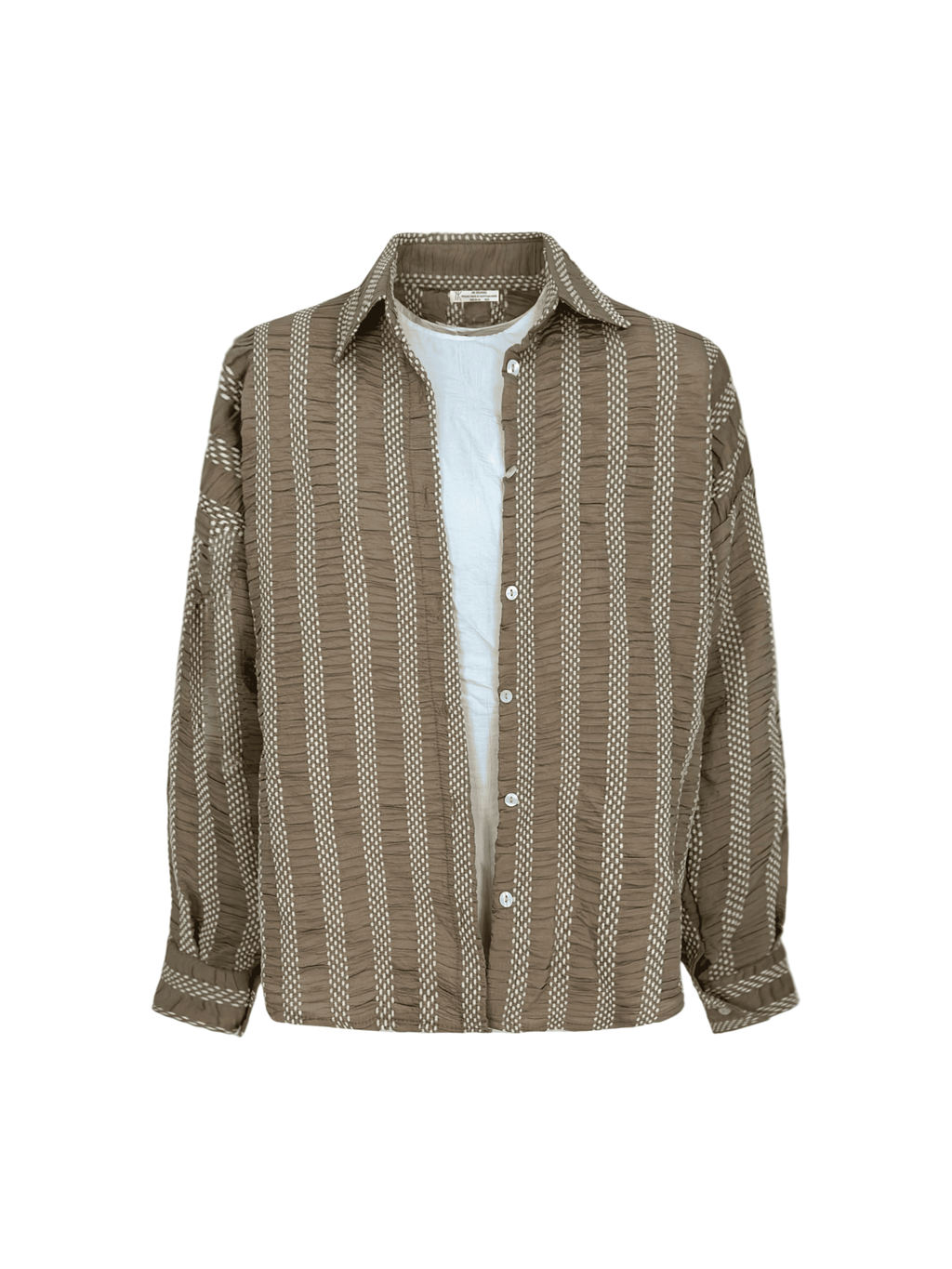 A Bit Raffia Set Shirt
