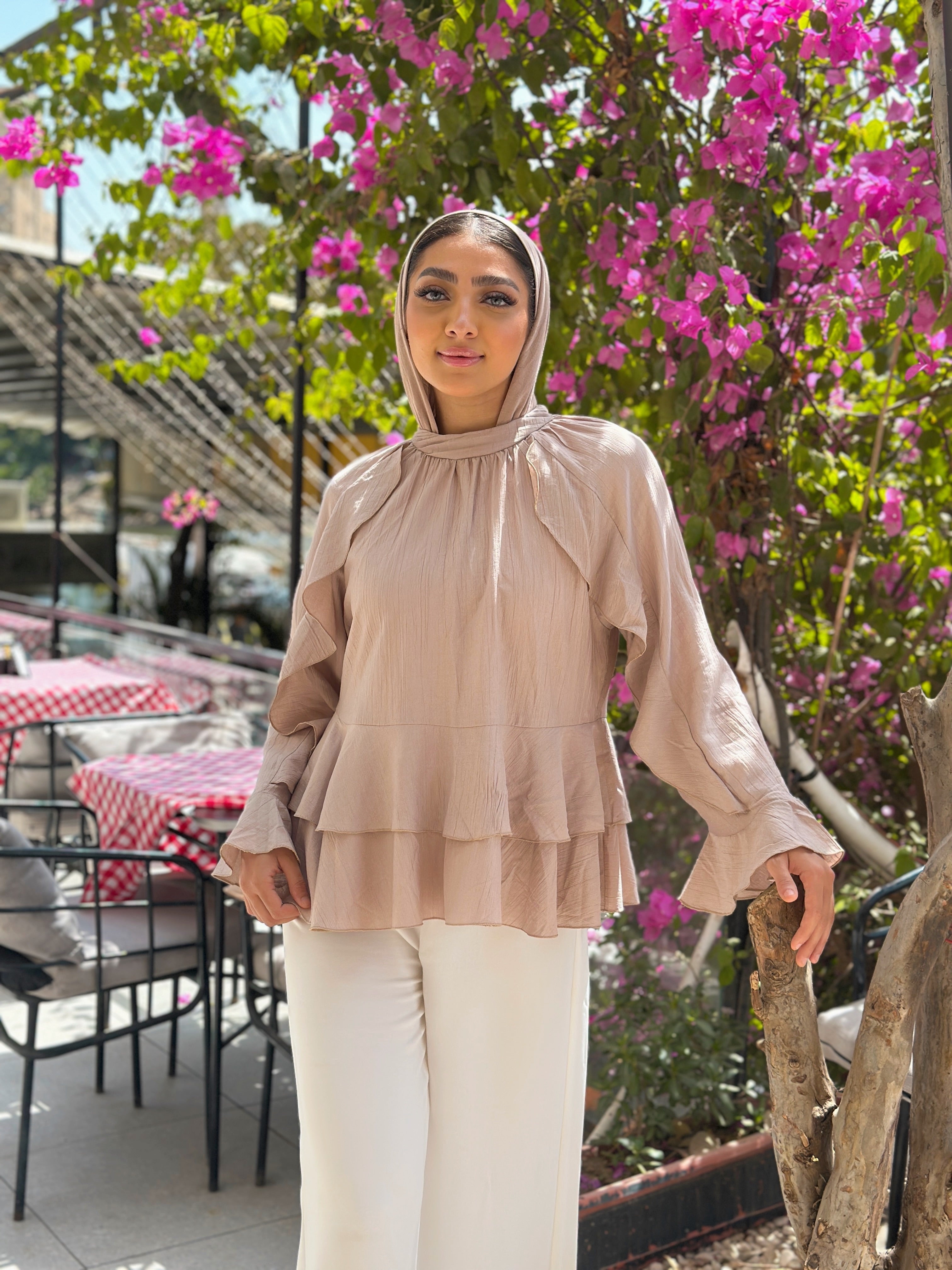 Ruffle Charm Blouse