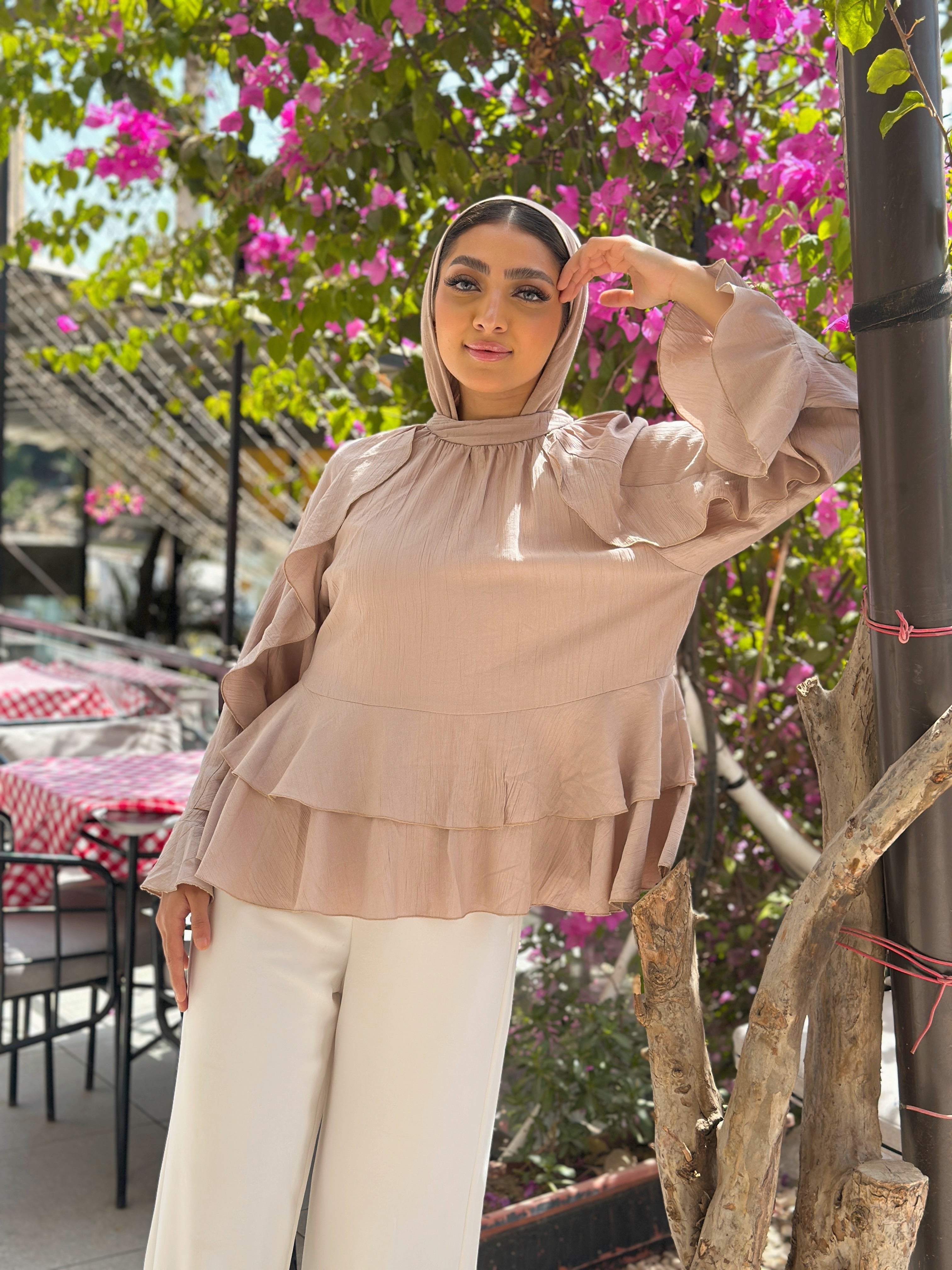 Ruffle Charm Blouse