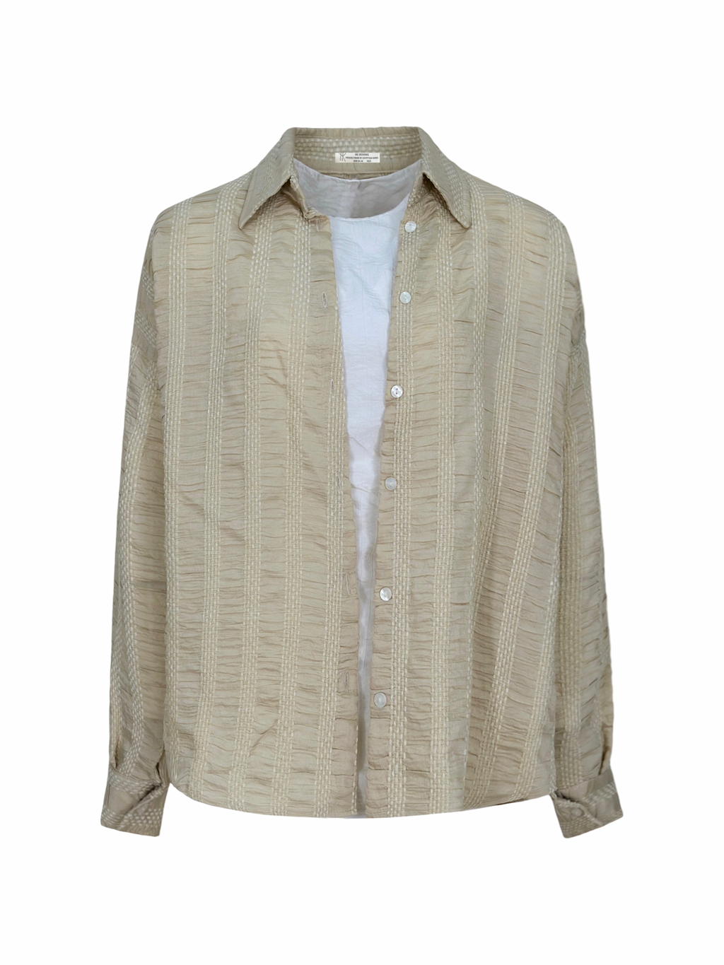 A Bit Raffia Set Shirt