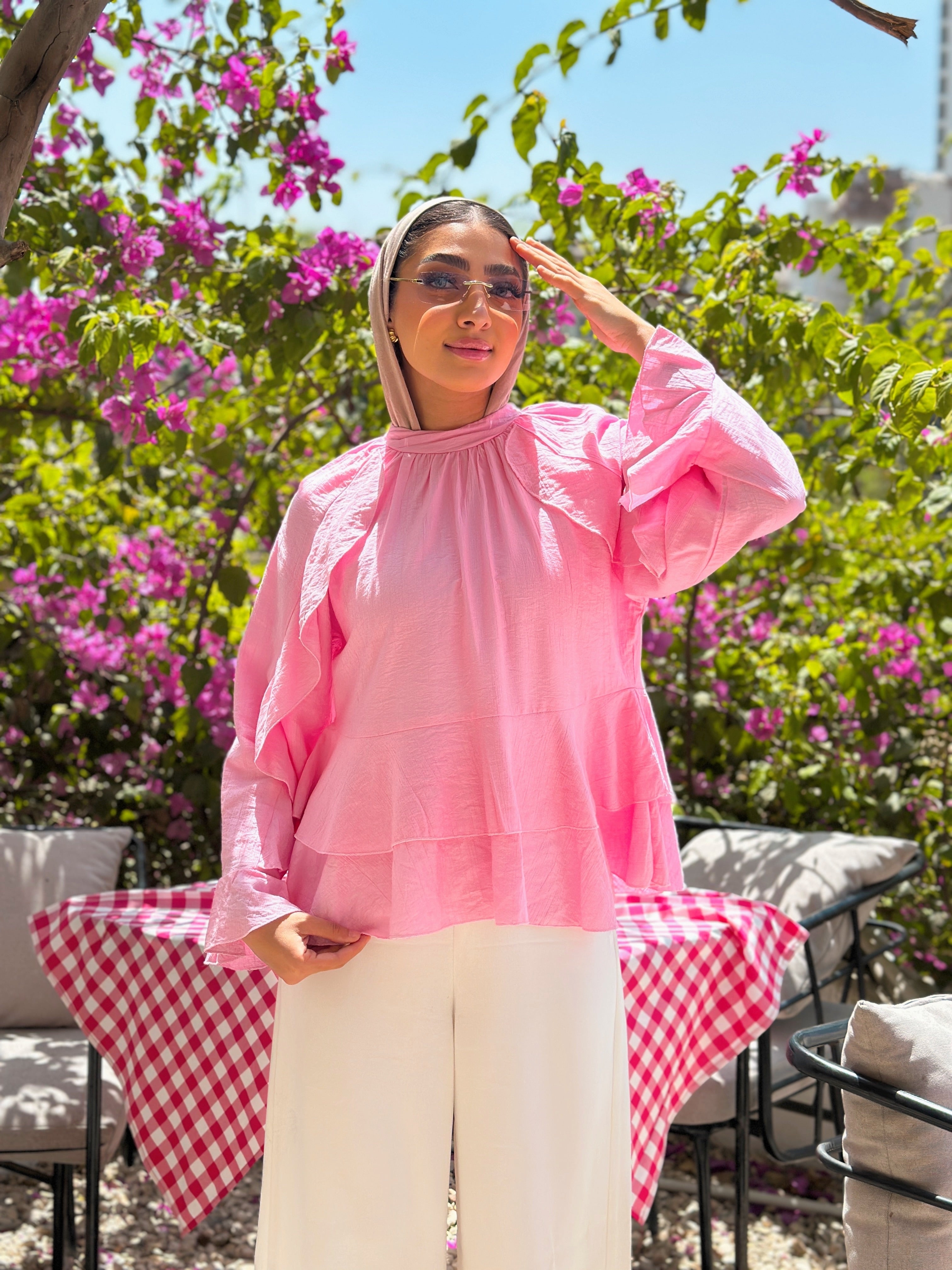 Ruffle Charm Blouse