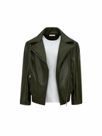 Motto leather Jacket