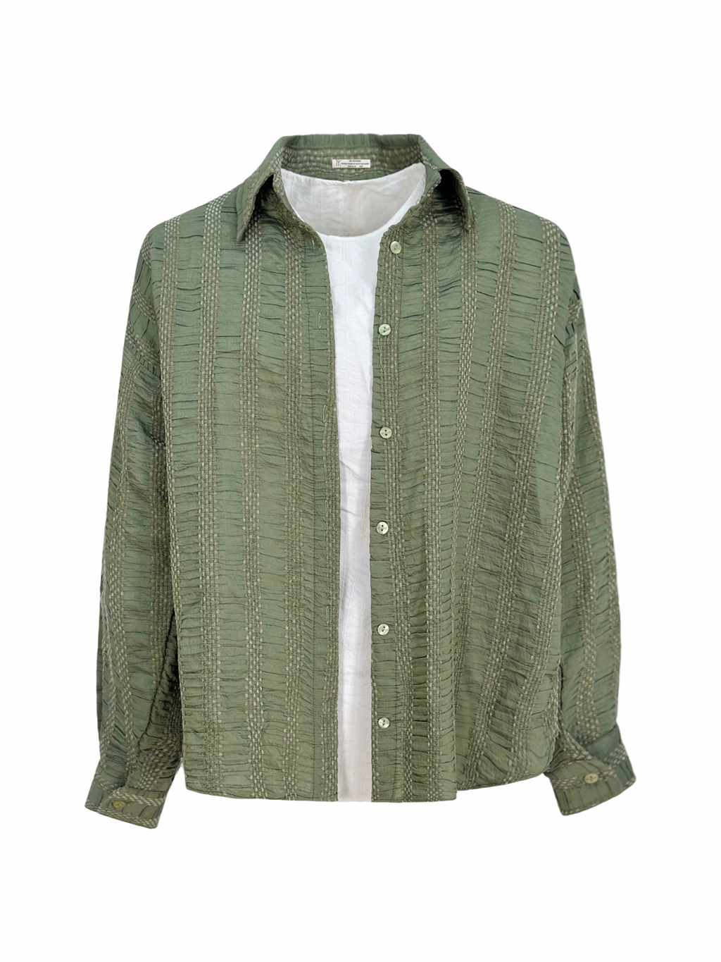A Bit Raffia Set Shirt