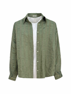 A Bit Raffia Set Shirt
