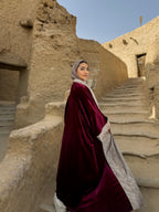 Sahara Burgundy Kaftan