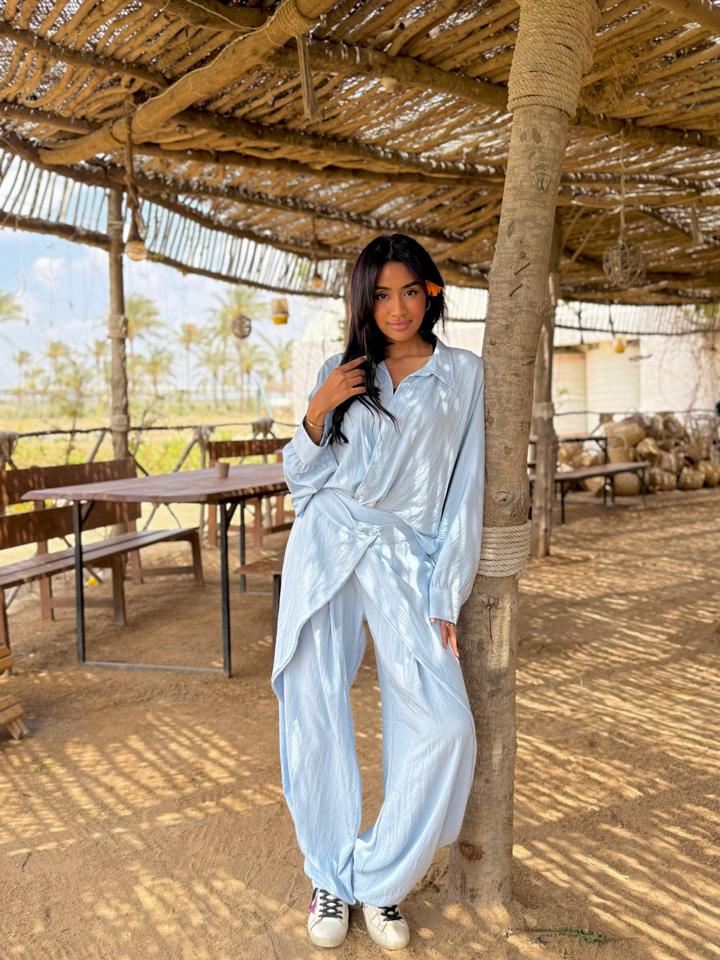 Wrap Puff Pants