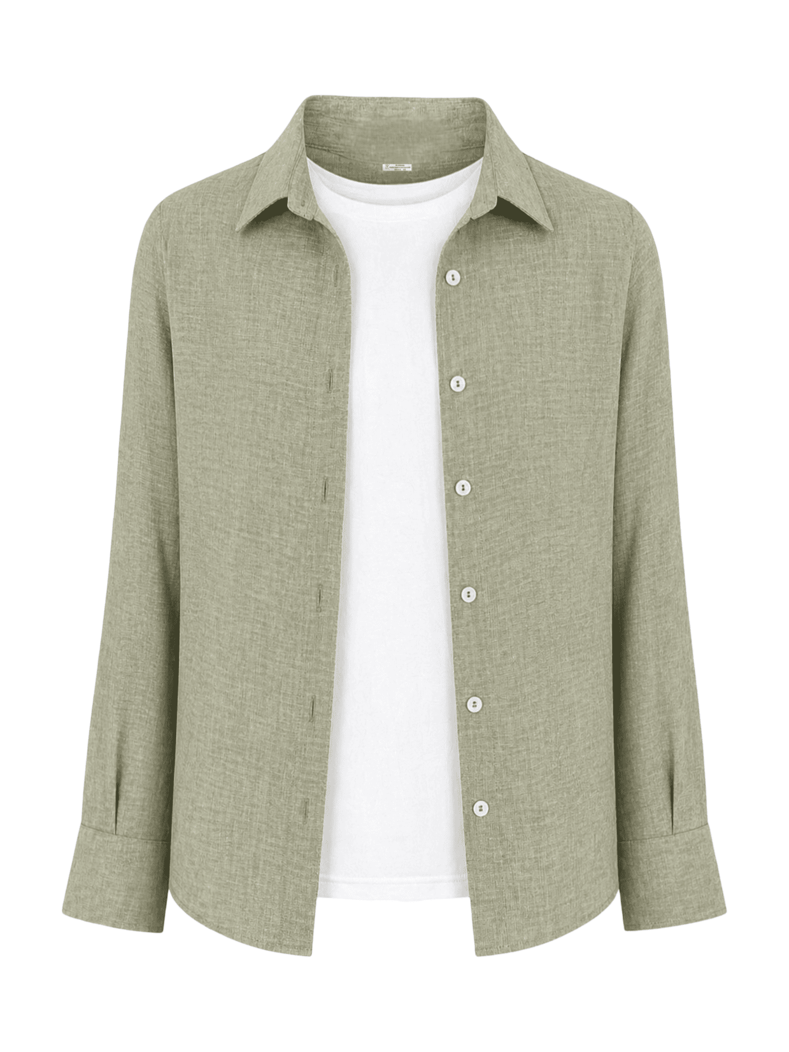 Criss cross lin Set Shirt