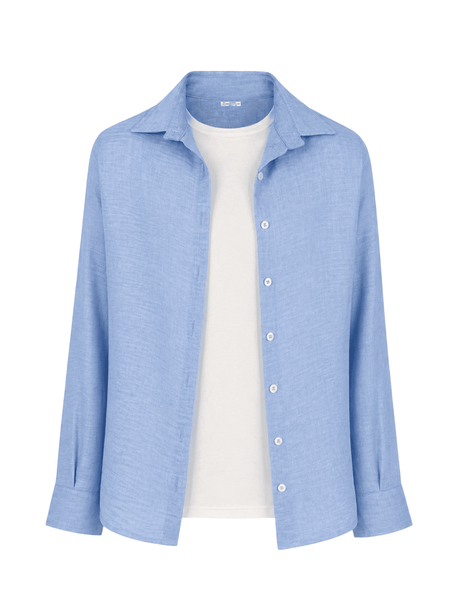 Criss cross lin Set Shirt