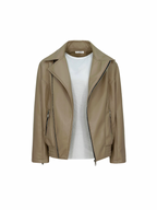 Motto leather Jacket