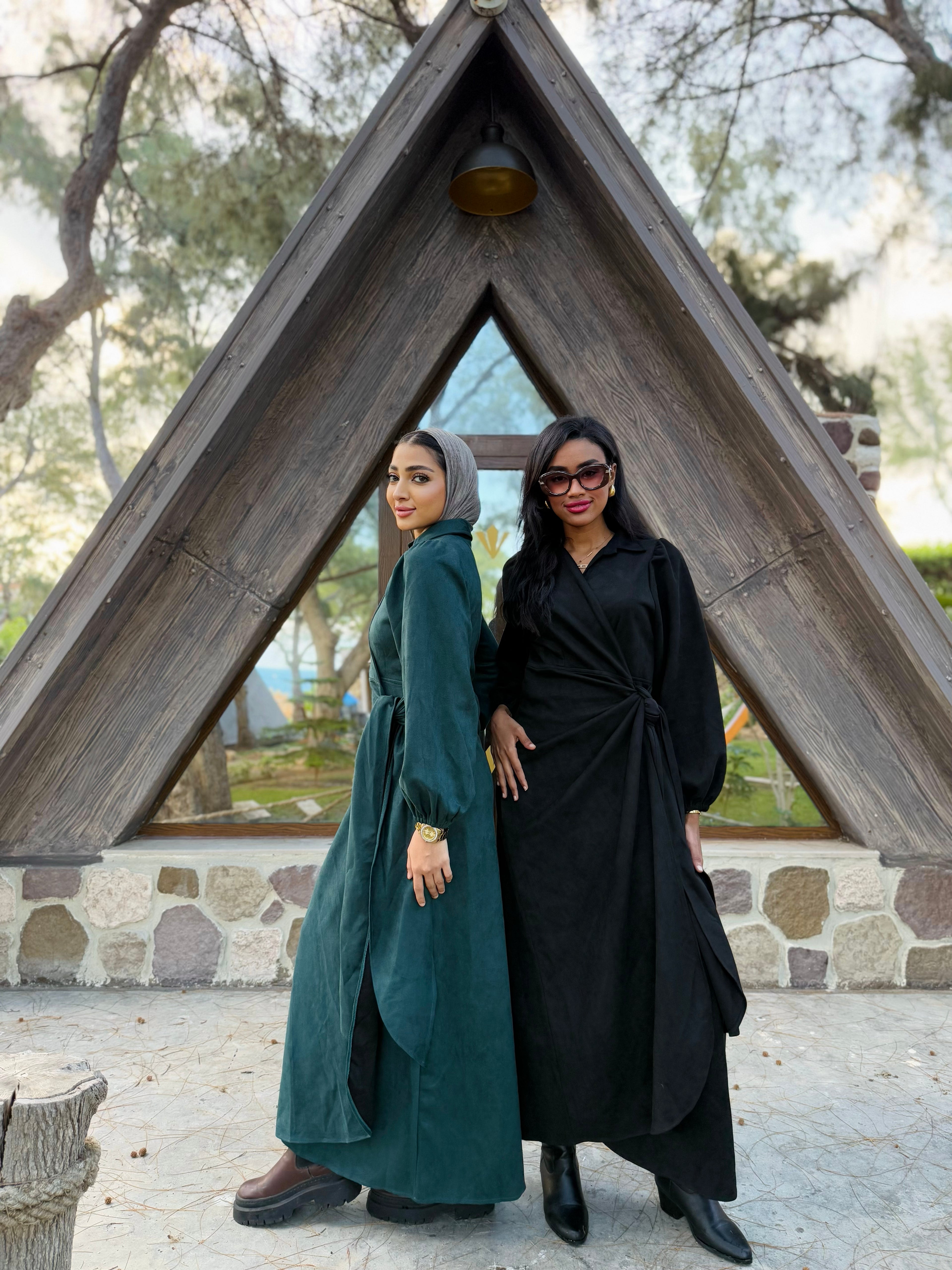 Shape it Suede Dress