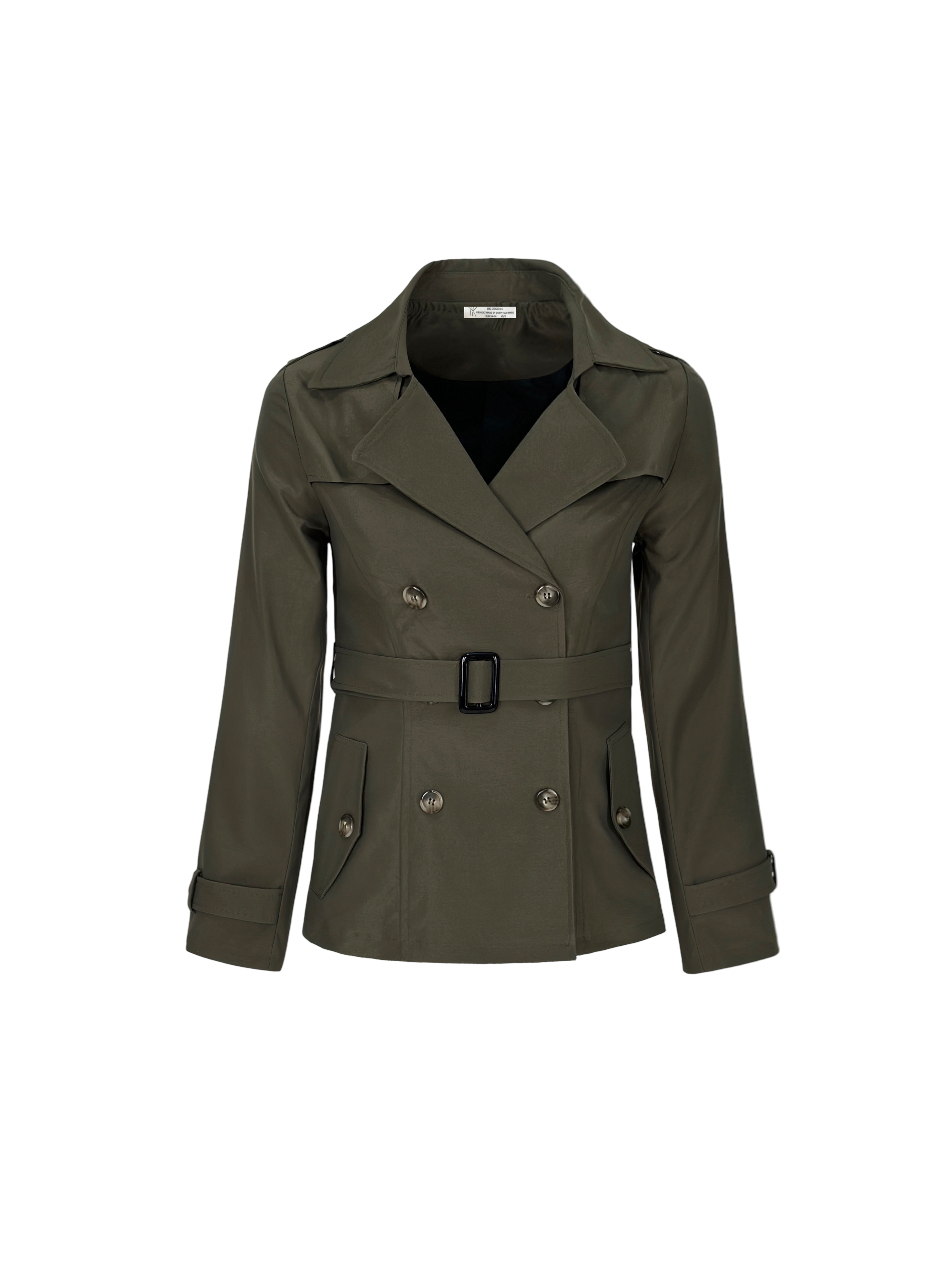 Dancing In The Rain Mini Trench Coat