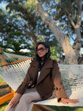 Cropped Heavy Coat