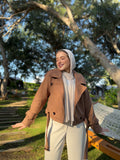 Cropped Heavy Coat