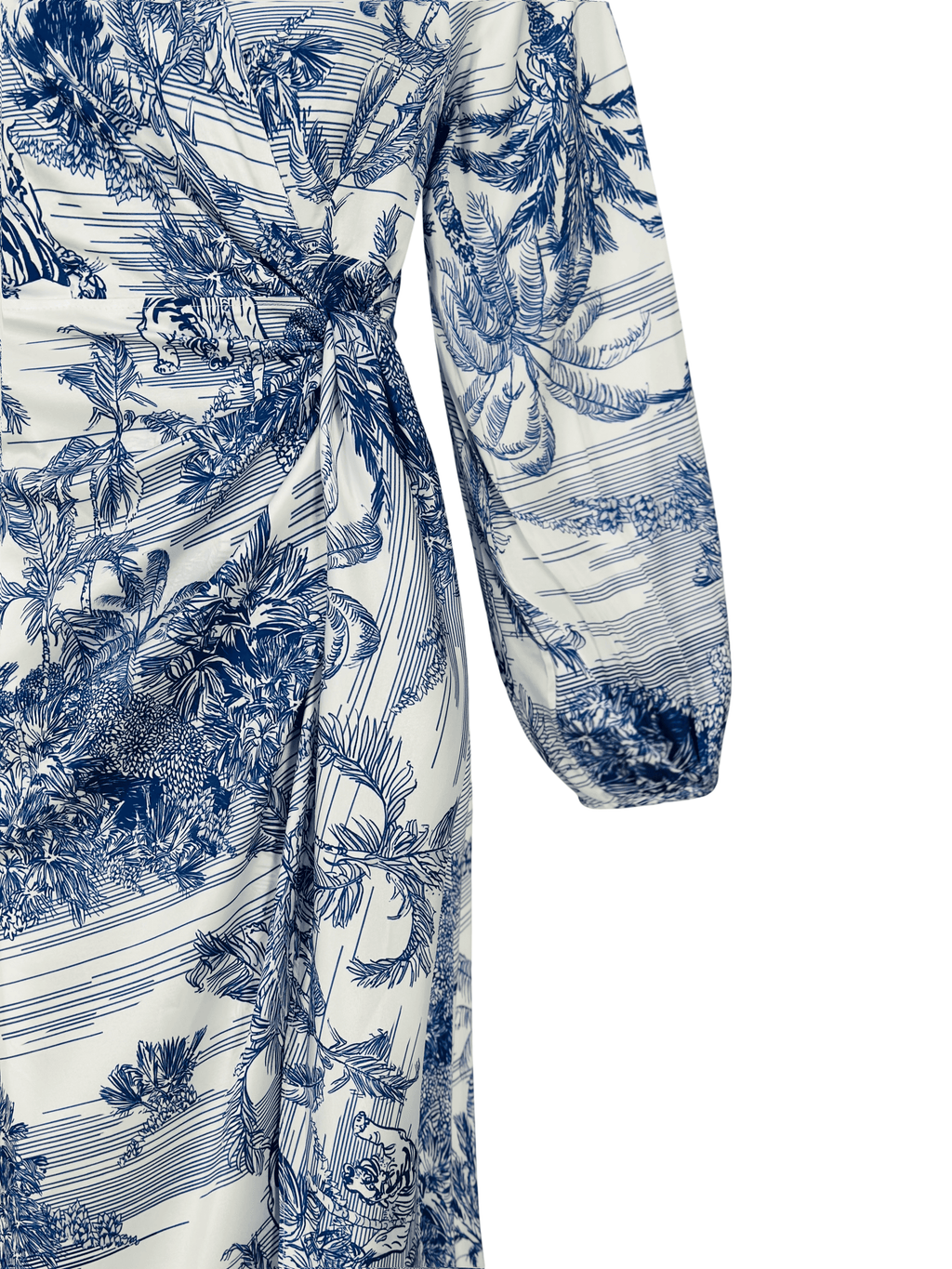 Toile De Jouy Silky Dress