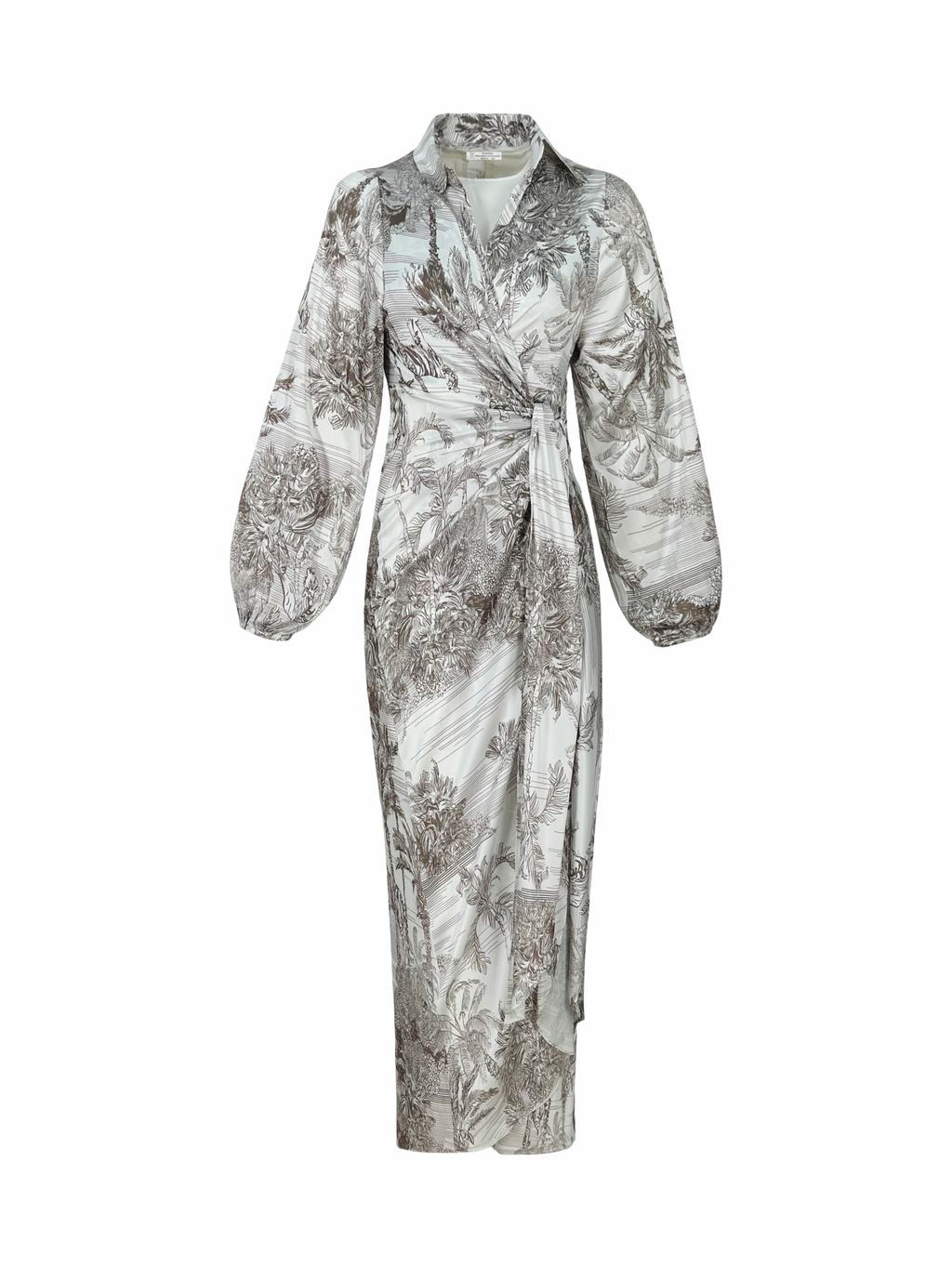 Toile De Jouy Silky Dress