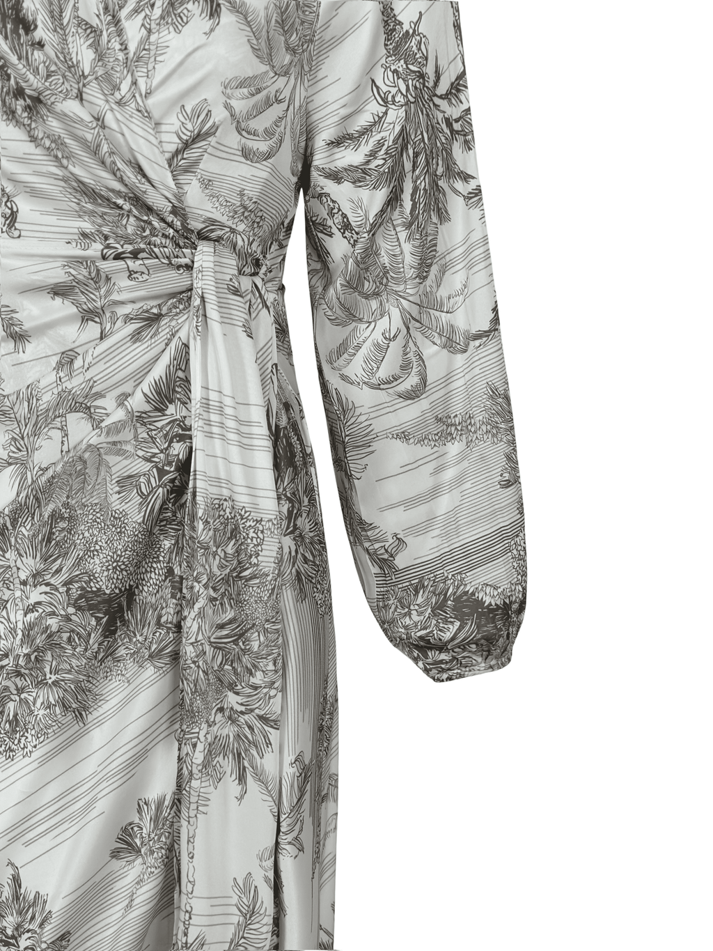 Toile De Jouy Silky Dress