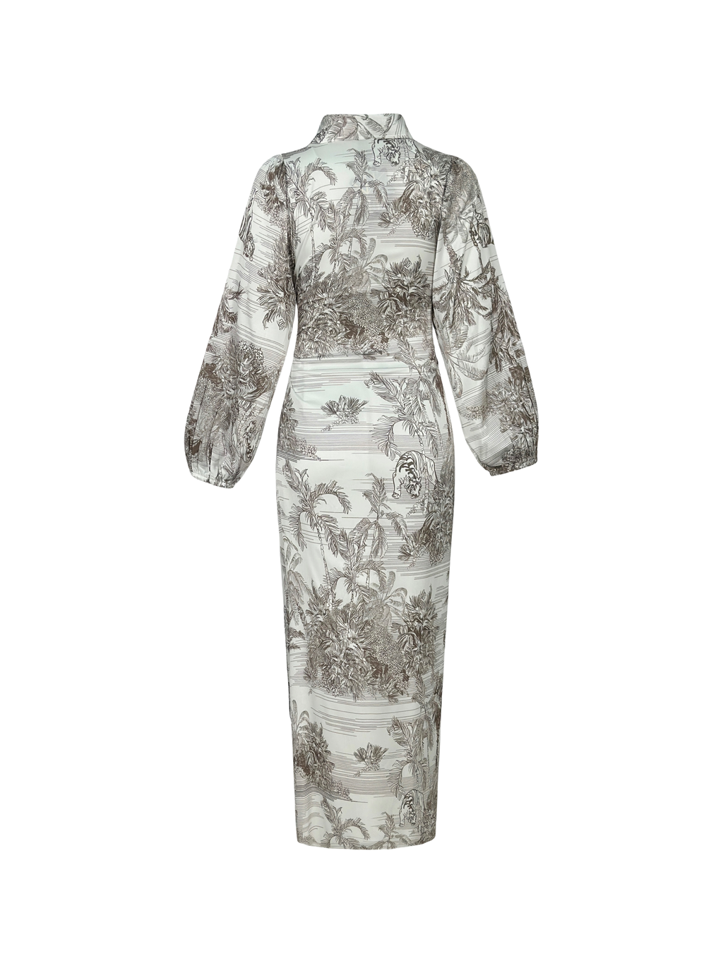 Toile De Jouy Silky Dress