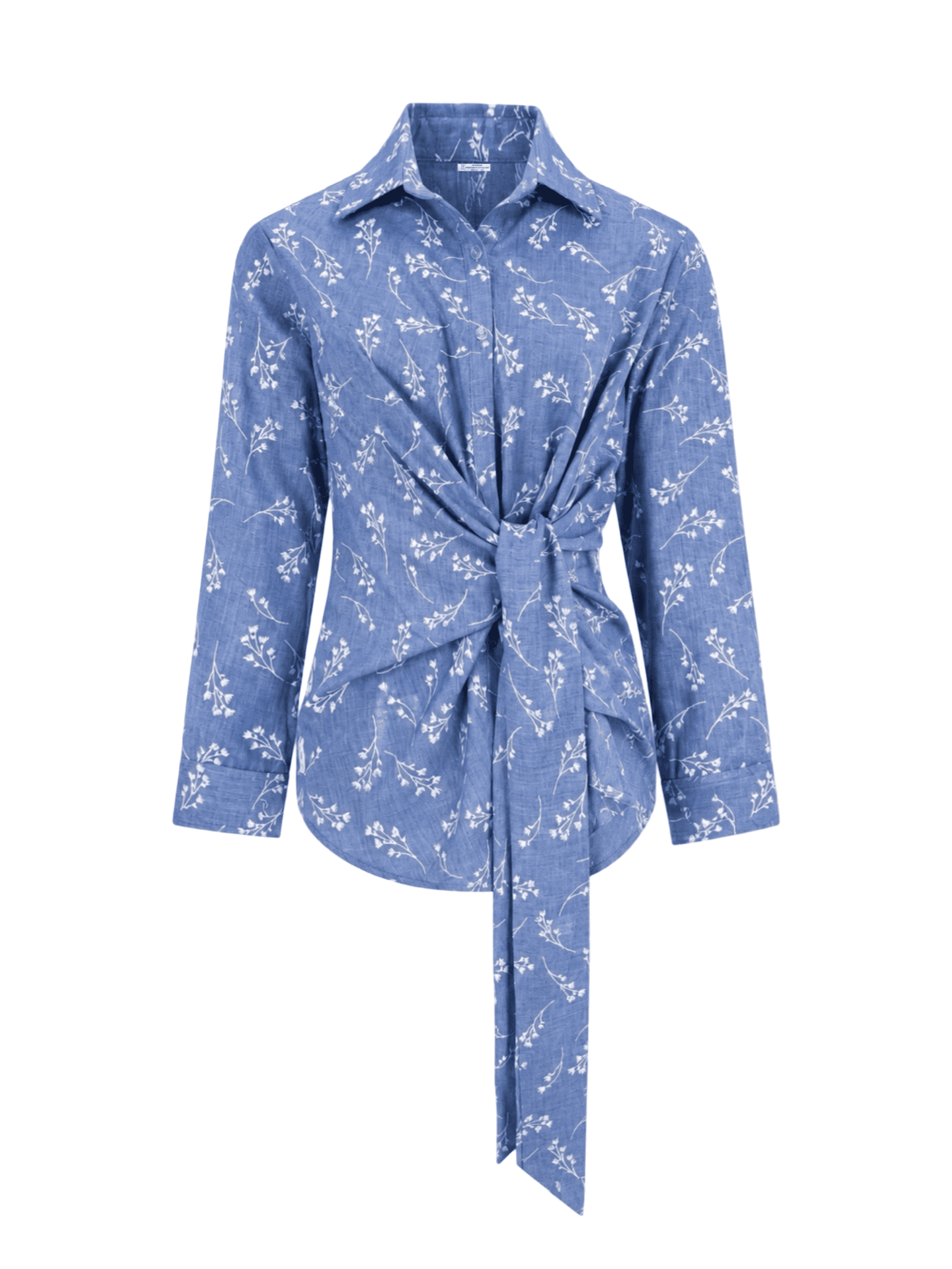 Wrap it Linen Set Shirt