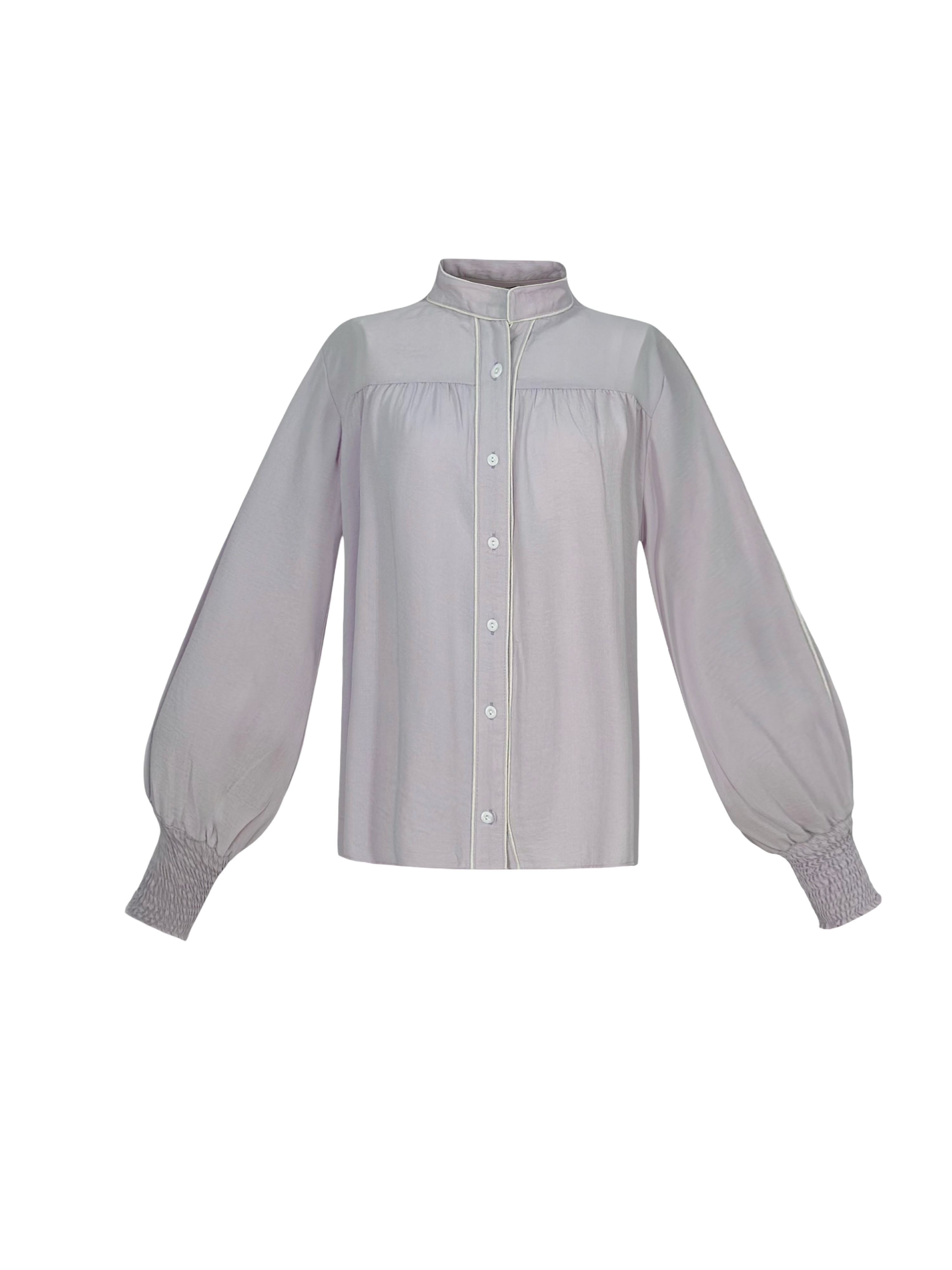 Trimmed Puff Shirt