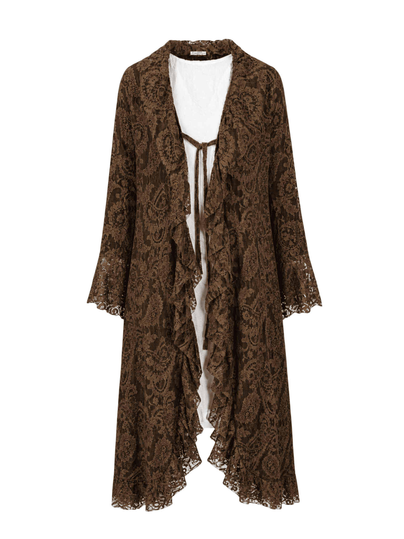 Lace Long Cardigan