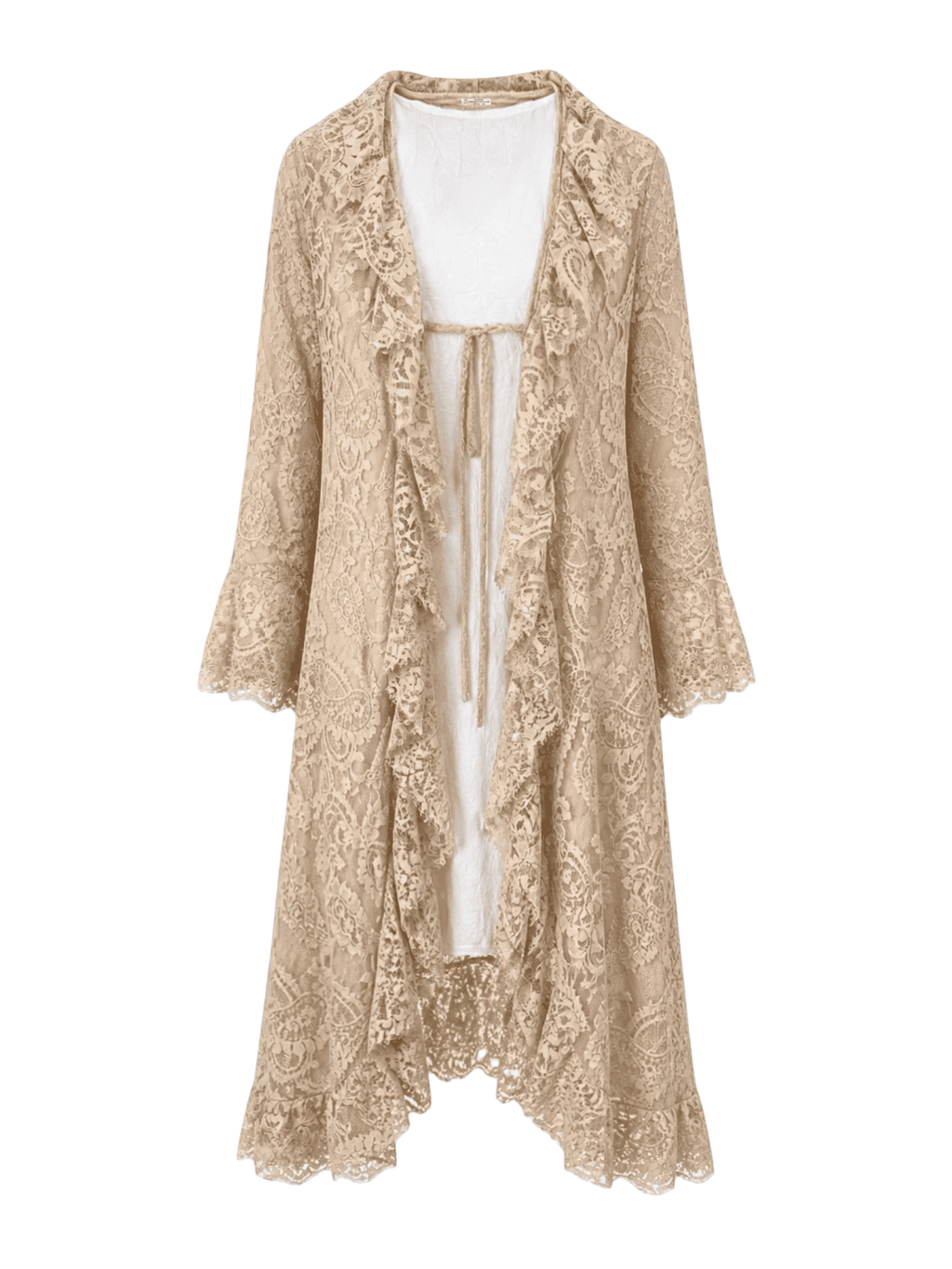 Lace Long Cardigan