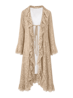 Lace Long Cardigan
