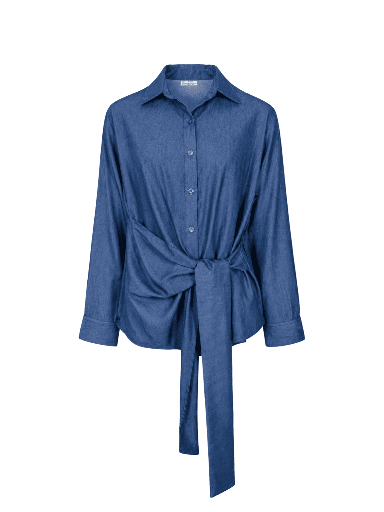 Light Wrap it Denim Set Shirt