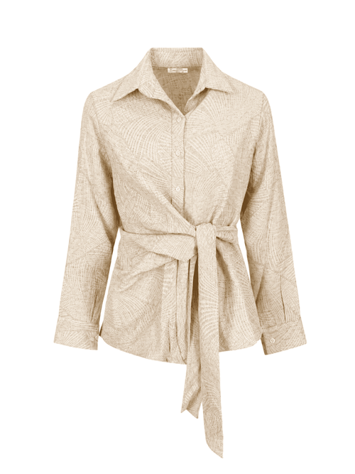 Wrap it Shells Blouse