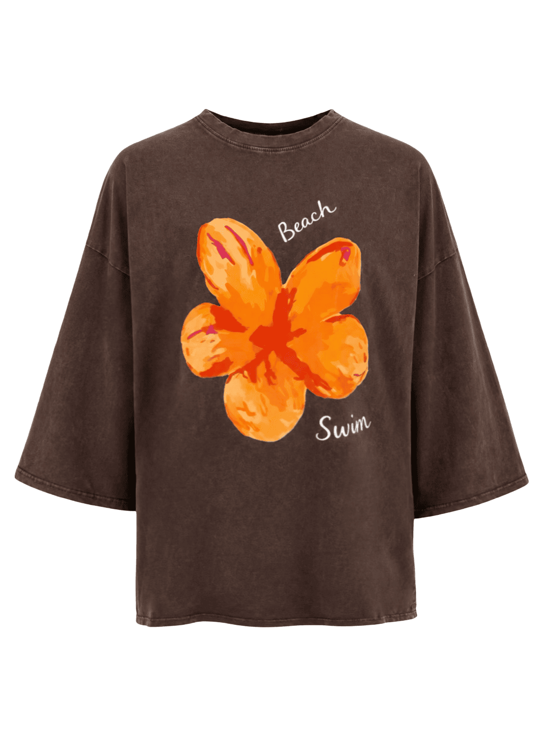 Orange Flowers T-Shirt