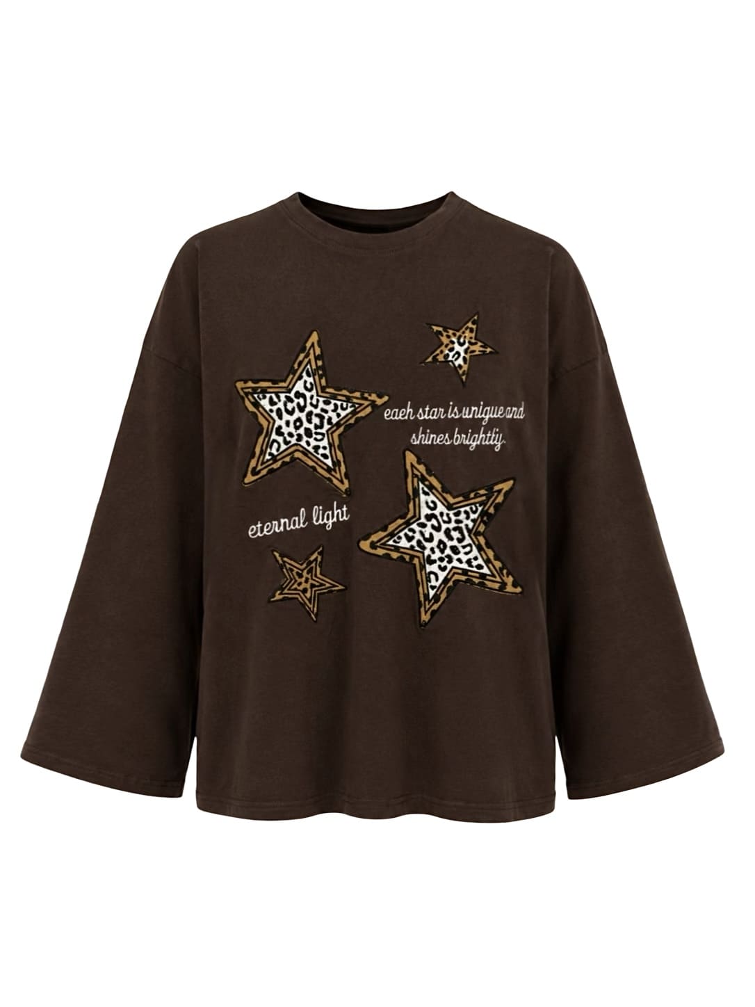 Embroidered Leo T-Shirt