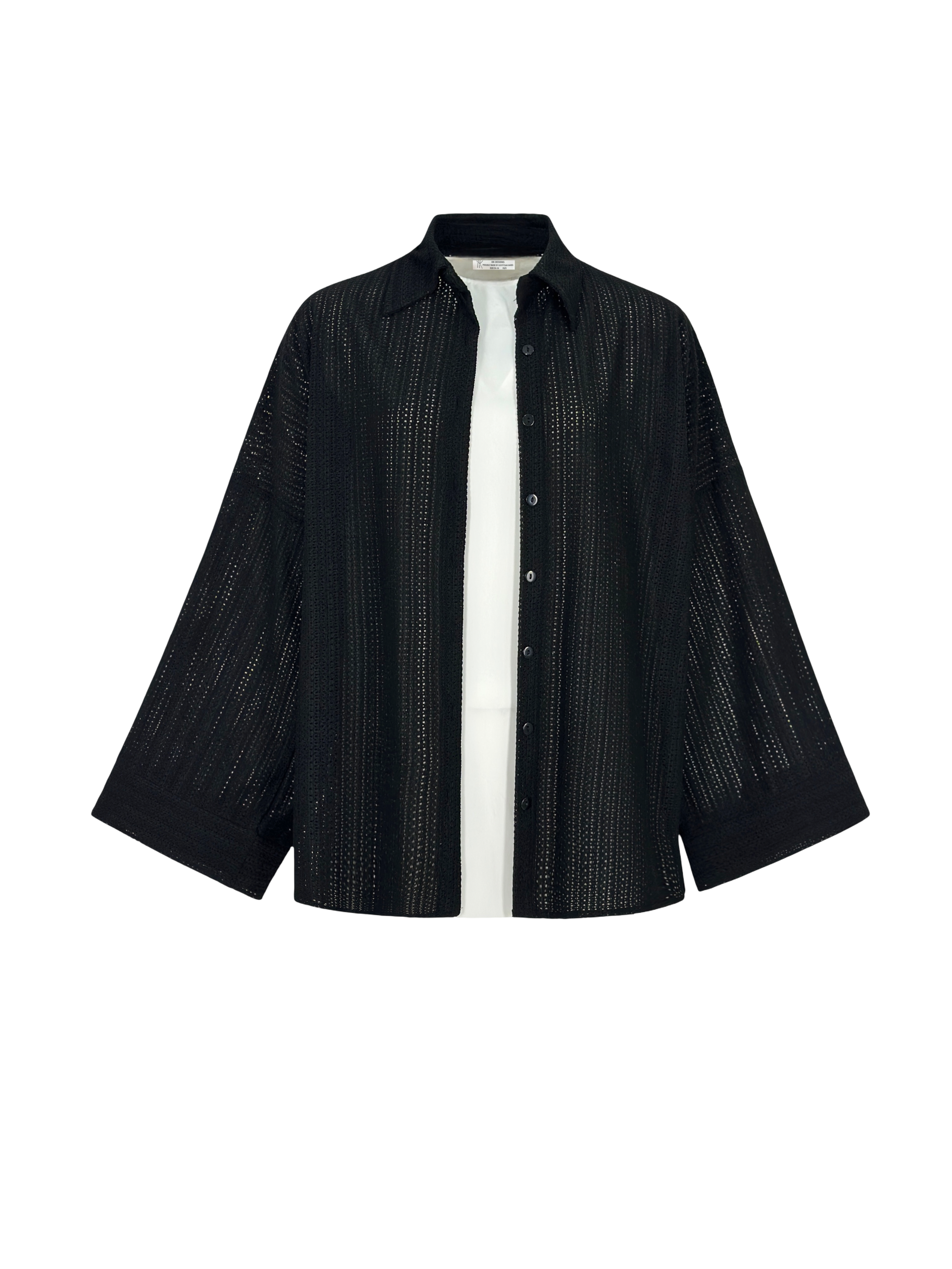 Mesh Tropical Set Shirt