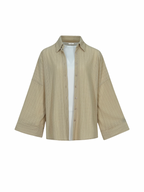 Mesh Tropical Set Shirt