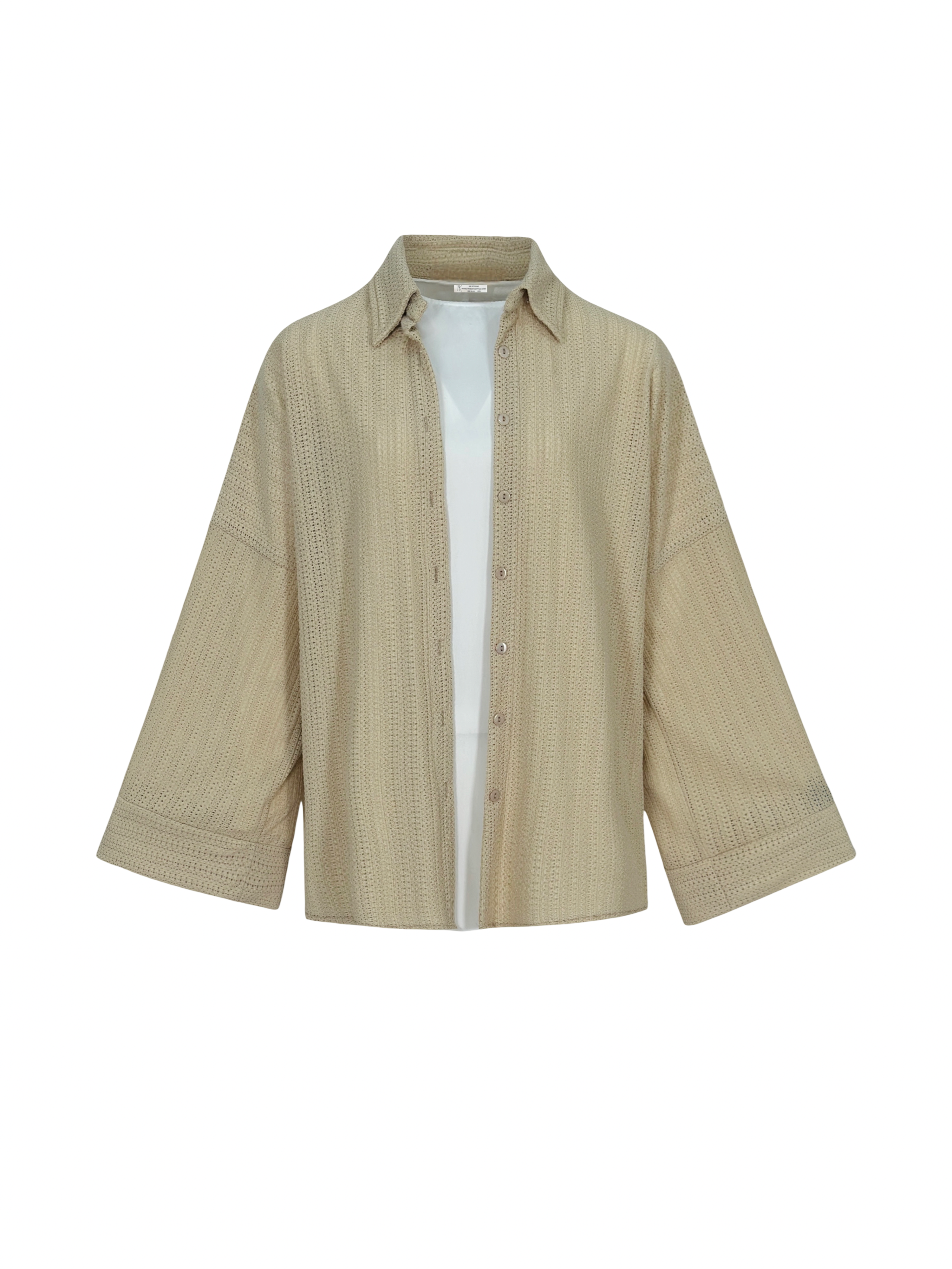 Mesh Tropical Set Shirt