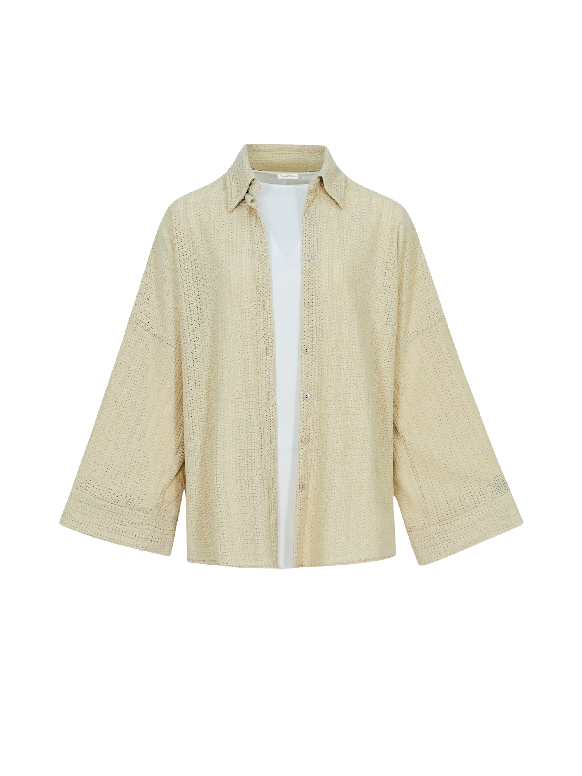 Mesh Tropical Set Shirt