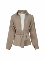 Wrap Comfy Set Shirt