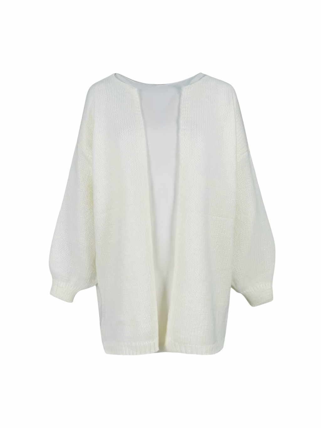 Mohair blend cardigan