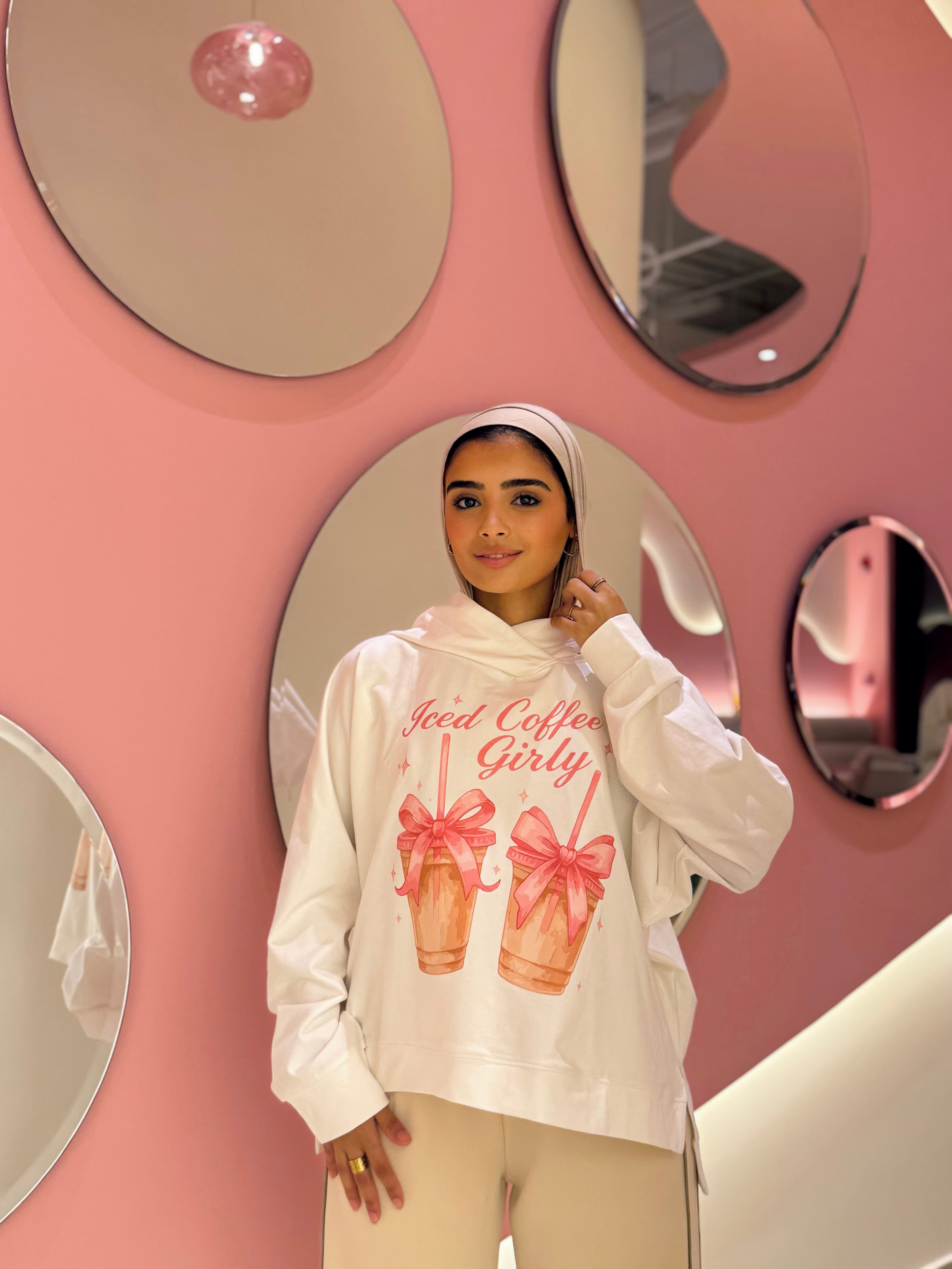 Iced Coffee Girlie SweatShirt