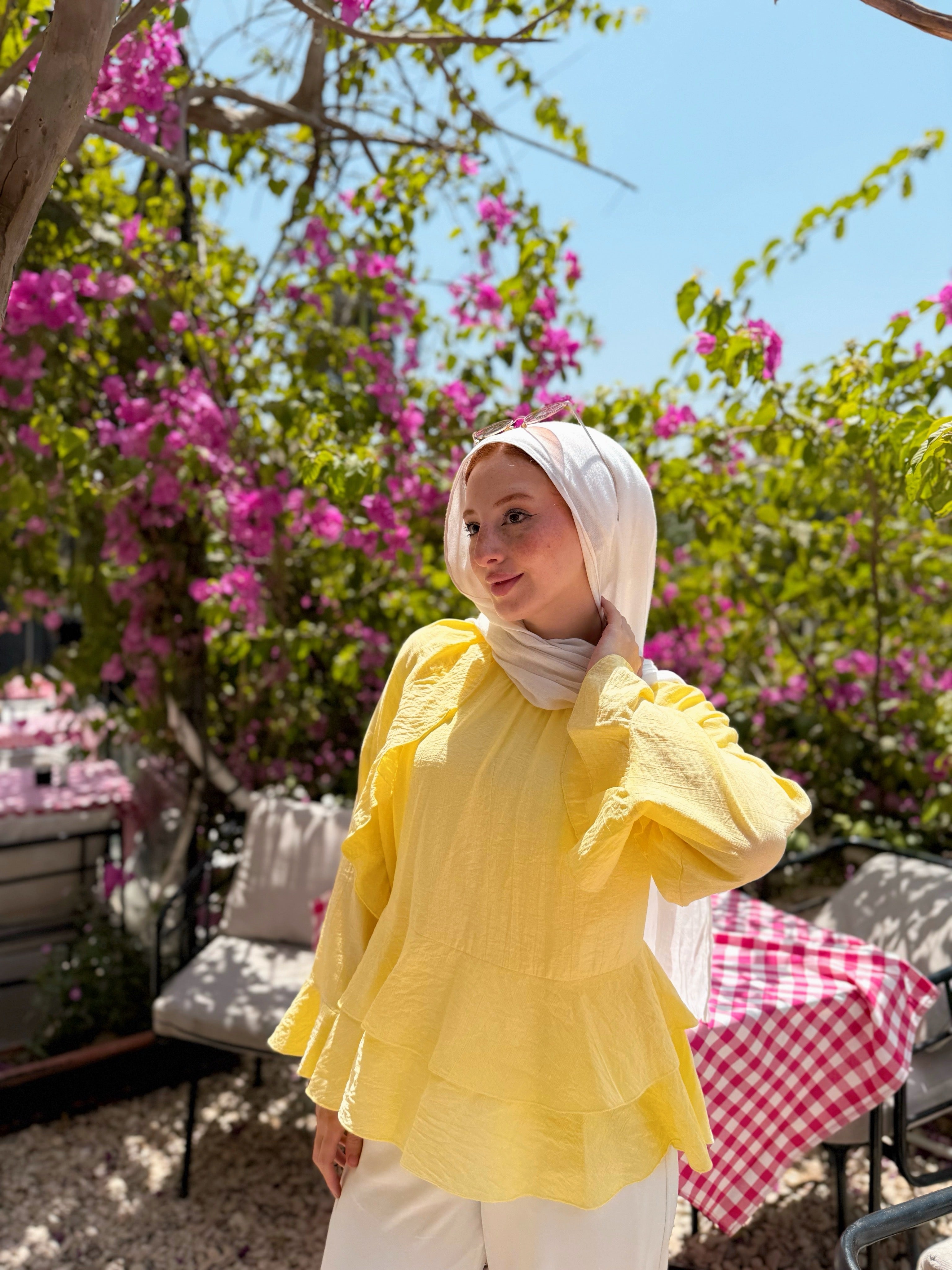 Ruffle Charm Blouse
