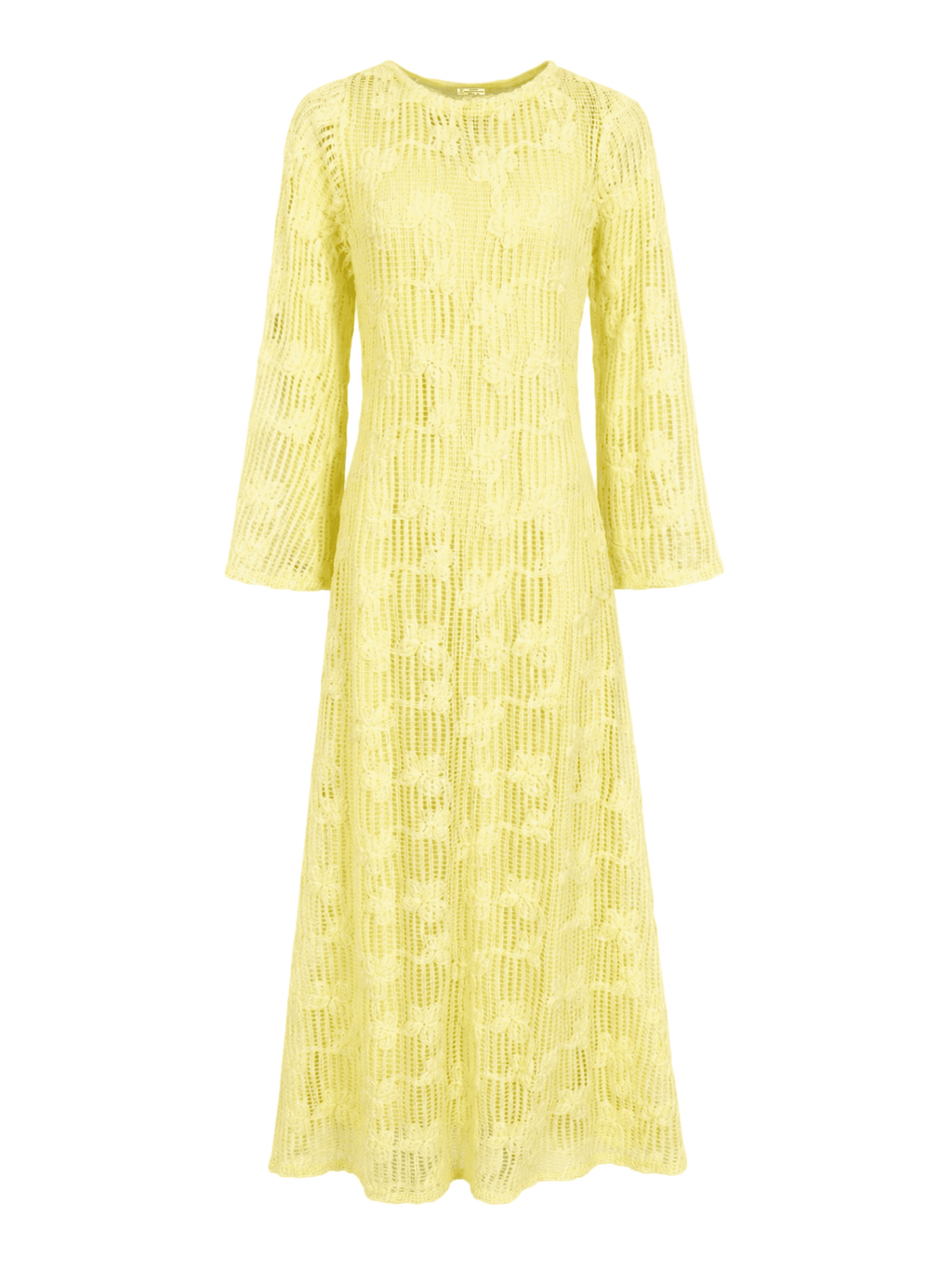 The Beach Floral Mesh Dress