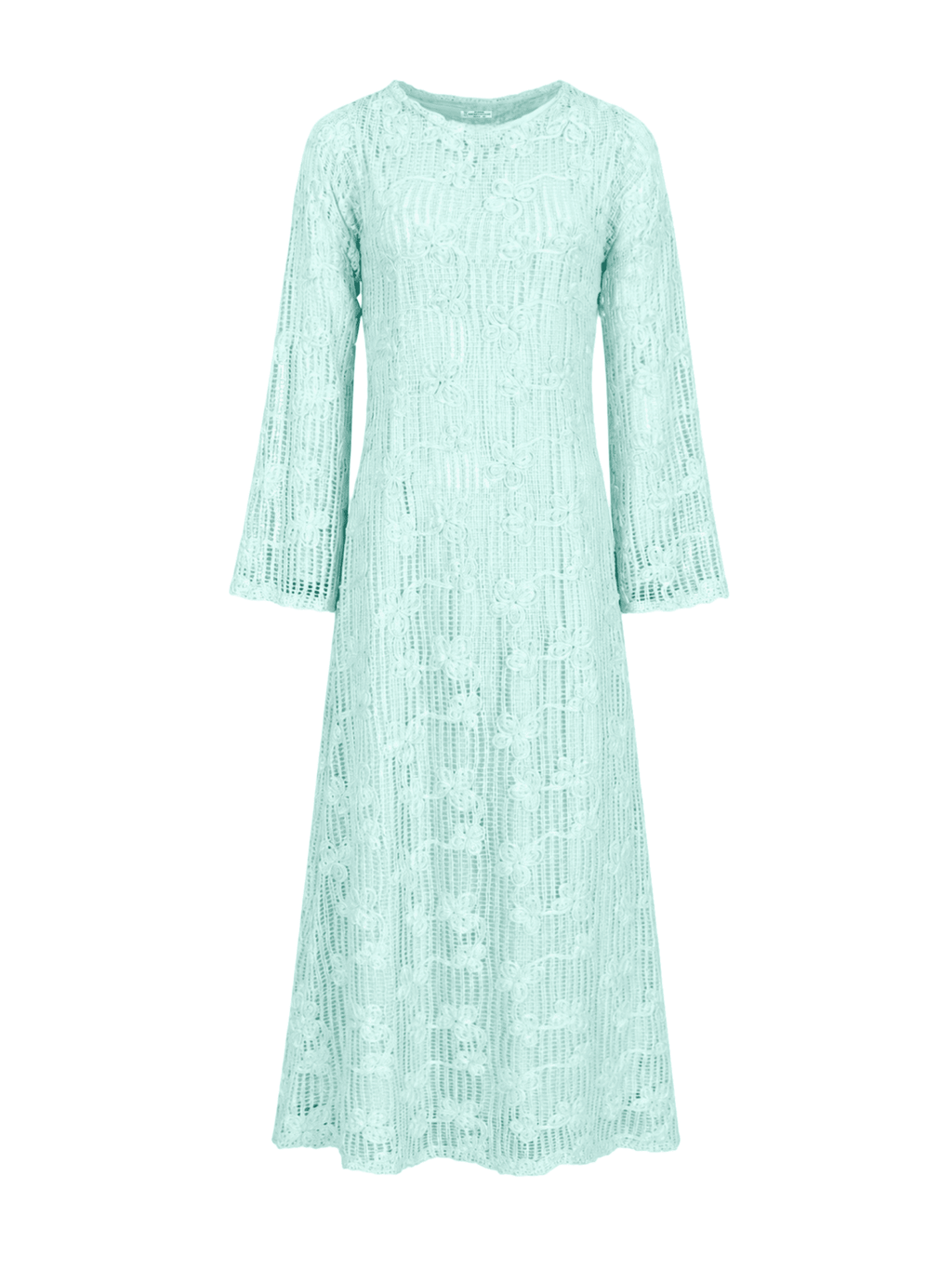 The Beach Floral Mesh Dress