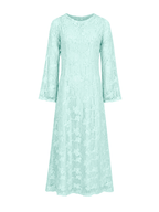 The Beach Floral Mesh Dress