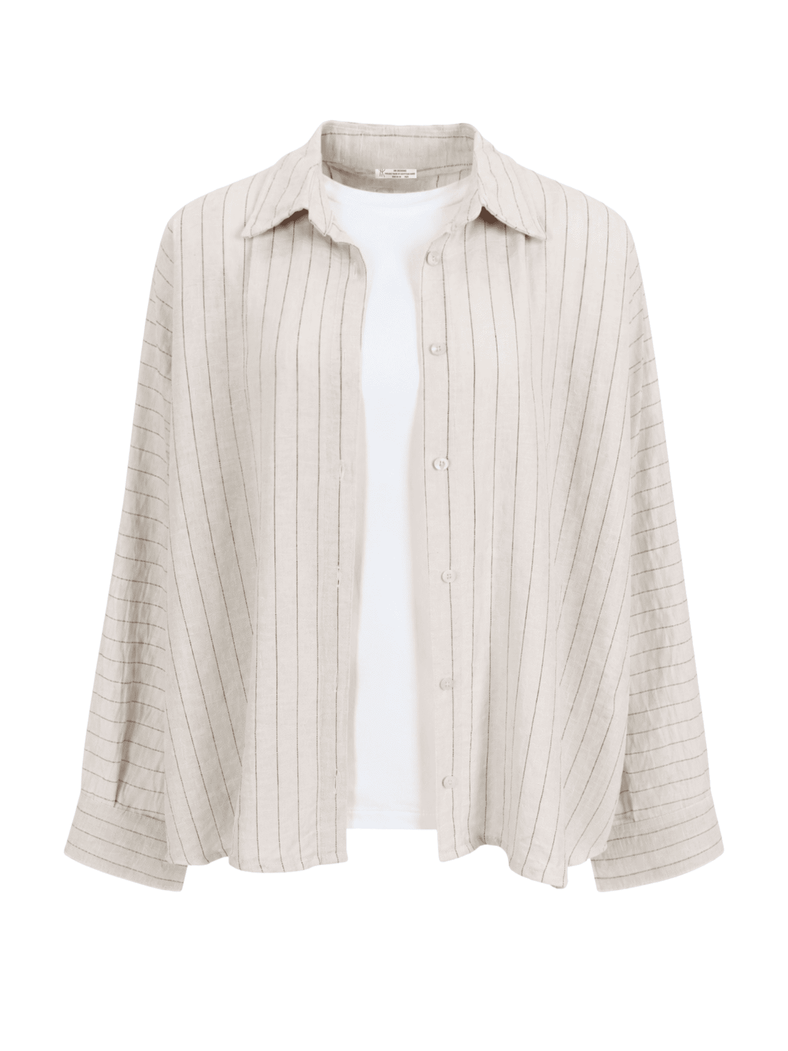 Stripped Linen Shirt