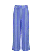 Linen Stripes Snatched Set Pants