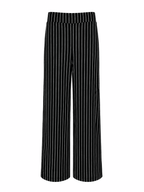 Linen Stripes Snatched Set Pants