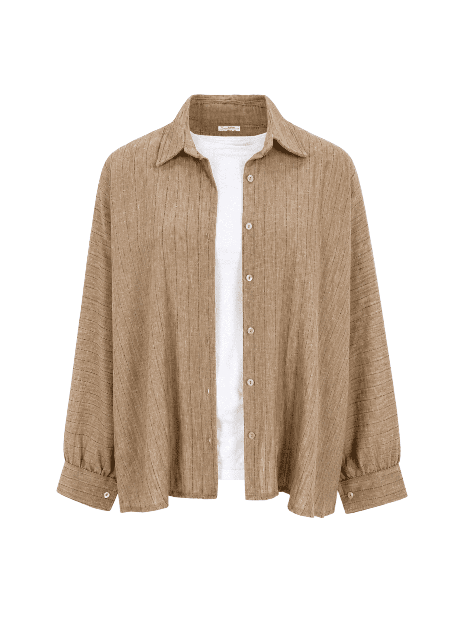 Stripped Linen Shirt