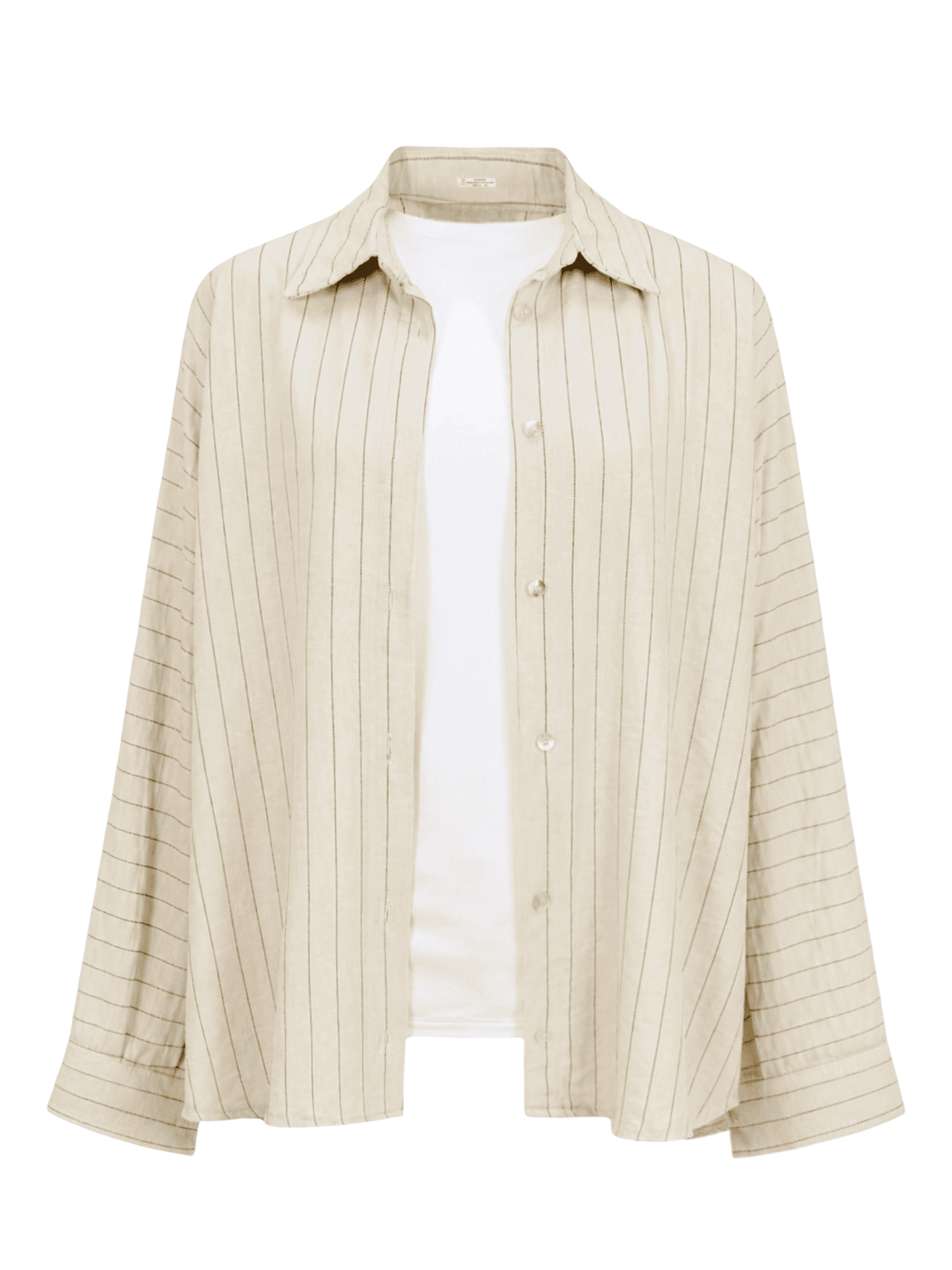 Stripped Linen Shirt