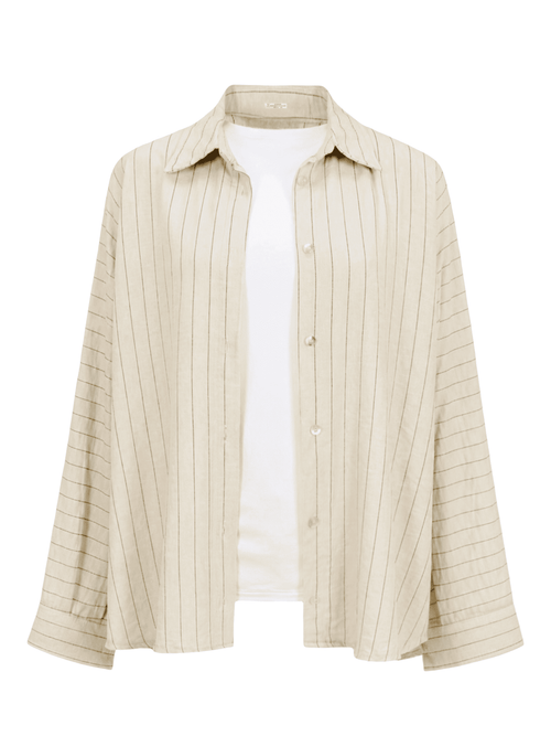 Stripped Linen Shirt