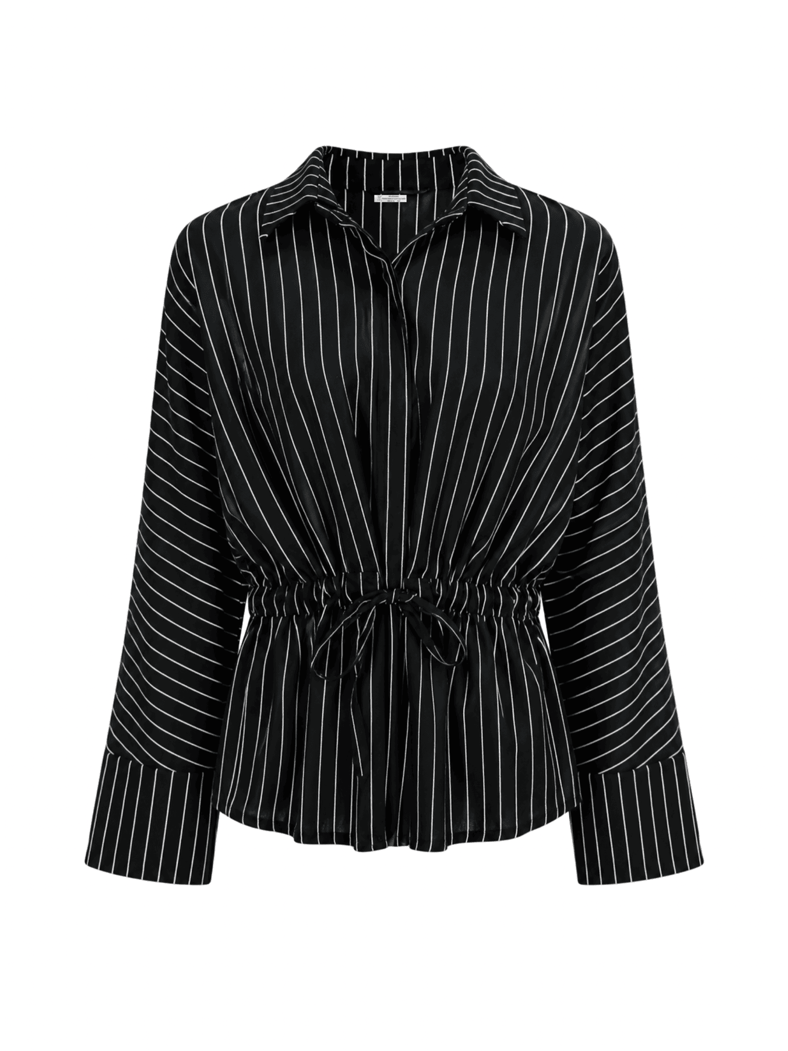 Linen Stripes Snatched Set Top