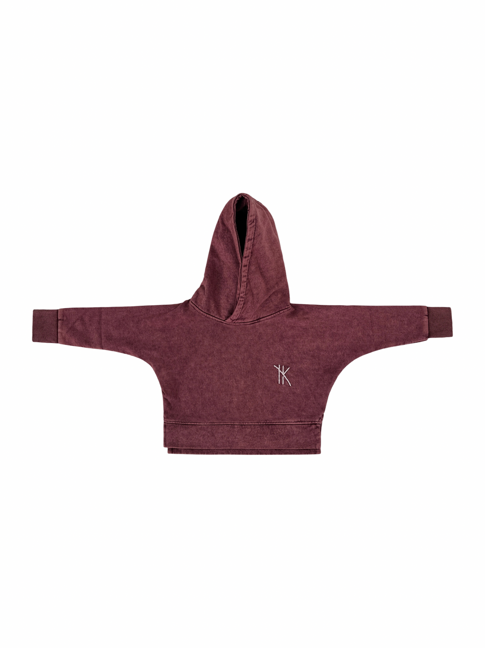 Rusty Burgundy Hoodie Kids